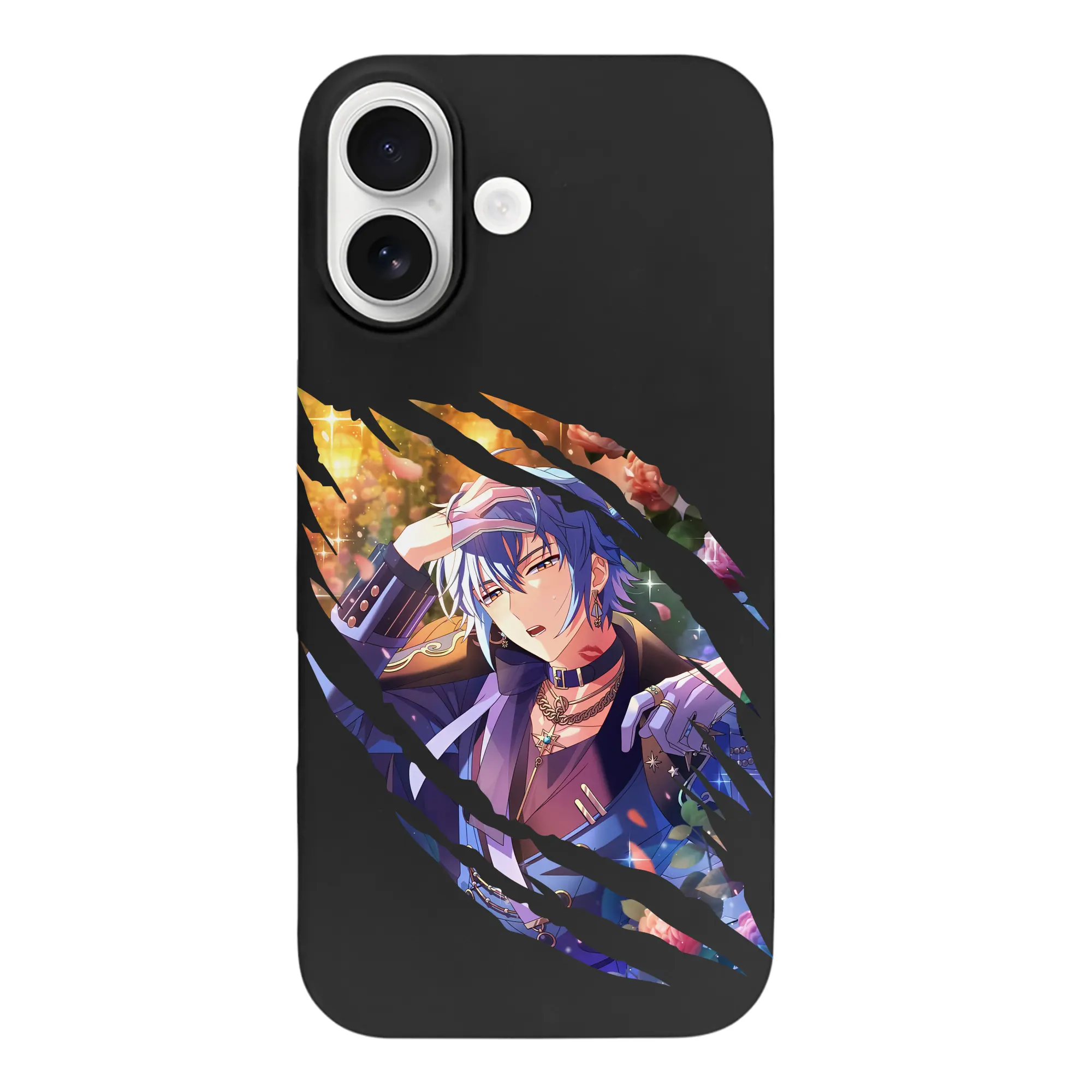 あんさん ぶる グッズ fine 伏見弓弦 - iPhone 17 シリーズ シリコンケース 薄型 耐衝撃 指紋防止 ソフトタッチカバー 精密フィット 傷防止 保護ケース iPhone 17/17 Air/17 Pro/17 Pro Max 対応